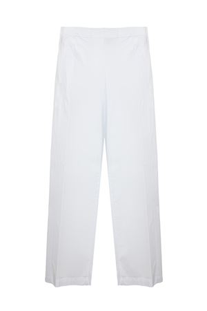 Pantalone in misto cotone bianco VIA MASINI80 | P26M998LJ808